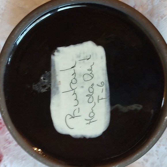 Burkart Handarbeit Vintage Hand painted Pedestal Bowl - Picture 3 of 4